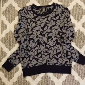 Ann Taylor print sweater